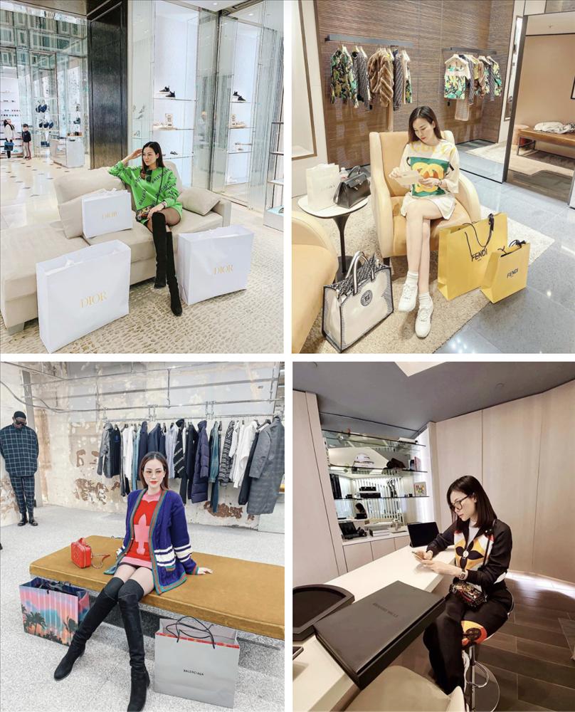 Đào Lan Phương một lần shopping rinh 20 túi hàng hiệu-4