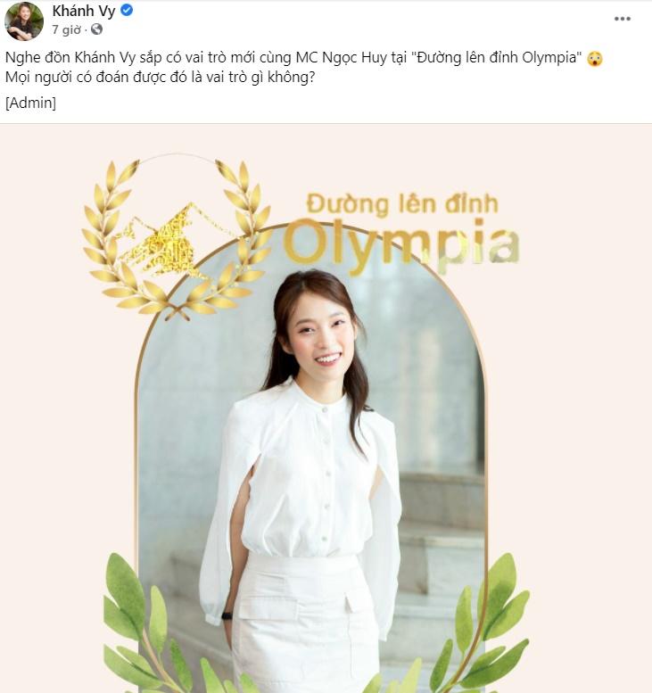 Xôn xao hot girl 7 thứ tiếng thay MC Diệp Chi dẫn Olympia-2