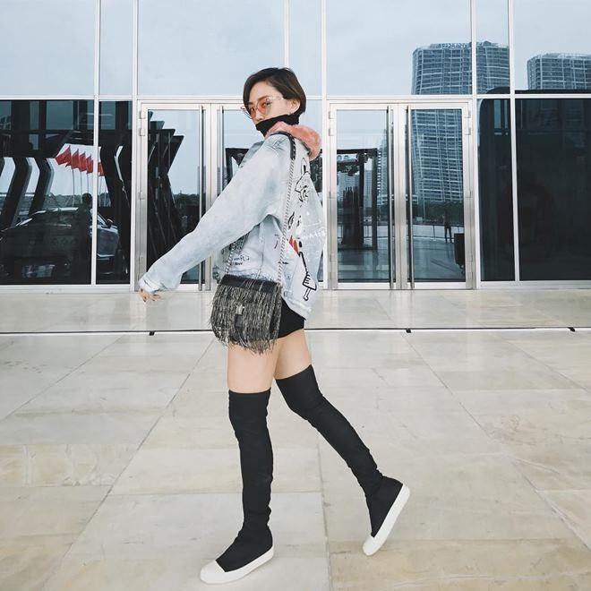 Hỡi ôi, Tóc Tiên nhìn lùn tịt chỉ vì kiểu boots quá gối sai trái-12