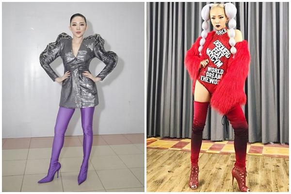 Tóc Tiên khoe tóc đỏ siêu chóe, người ta lại chỉ chú ý vòng 1 thôi-11