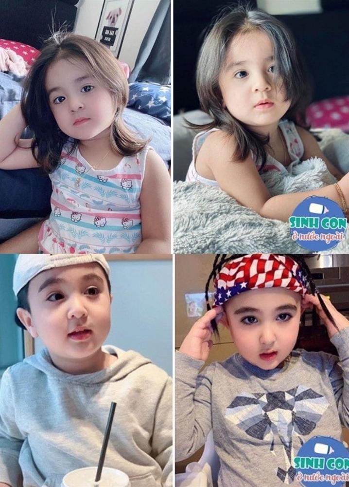 Ngoại hình đẹp như vẽ 2 nhóc tỳ con lai có mẹ Việt bố Iraq-3