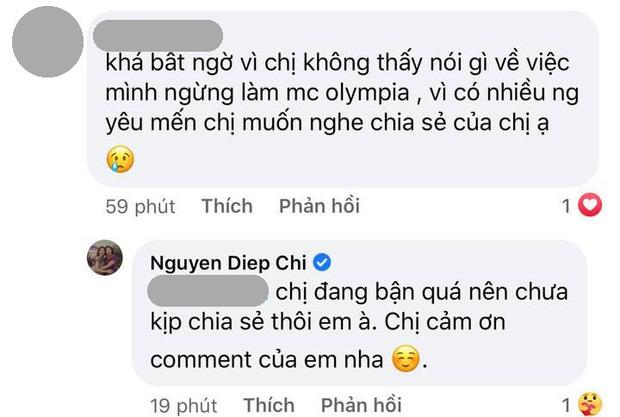 MC Diệp Chi tiết lộ lý do im lặng giữa tin Khánh Vy làm MC mới Olympia-2