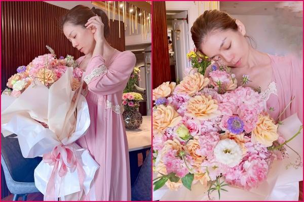 Lệ Quyên đáp cực gắt khi bị nghi bầu bí, lại bị soi sai chính tả-10