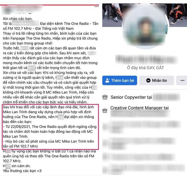 Miko Lan Trinh nói về tin đồn bị cắt hợp đồng, tung tin nhắn làm chứng-3