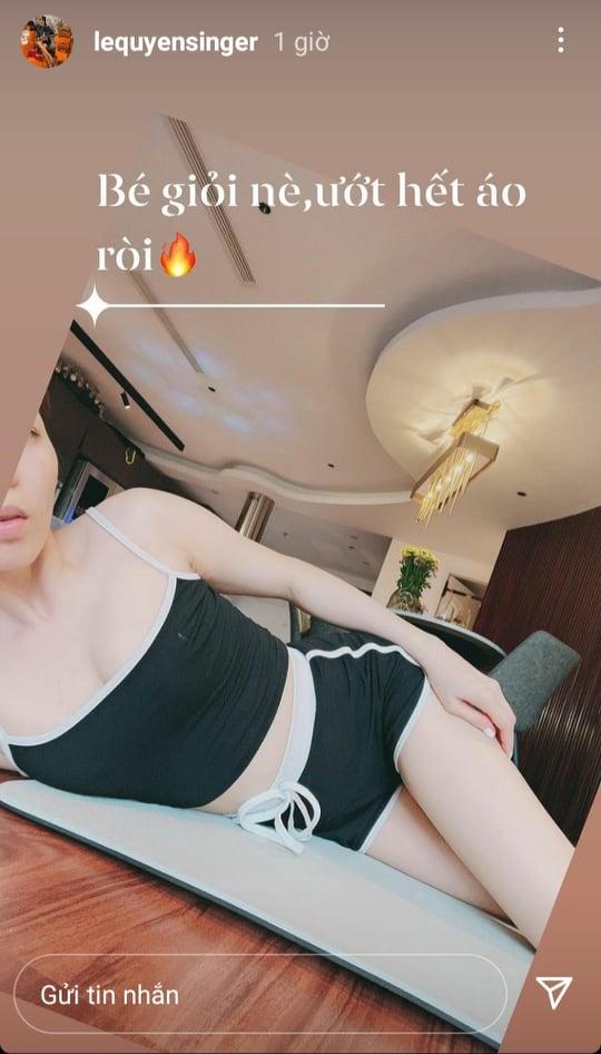 Sáng tỏ tin đồn Lệ Quyên mang thai với Lâm Bảo Châu-4