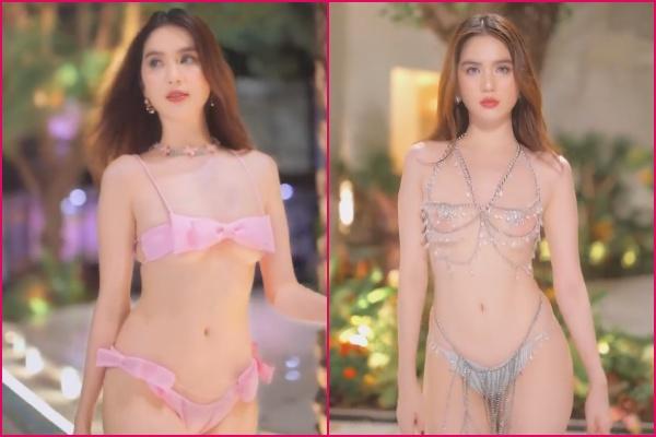 Ngọc Trinh livestream bán đồ ngủ vừa phèn vừa lộ hàng xấu-13