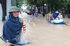 Thủy điện và hồ đập xả lũ, nhà dân ở Nghệ An ngập sâu trong nước
