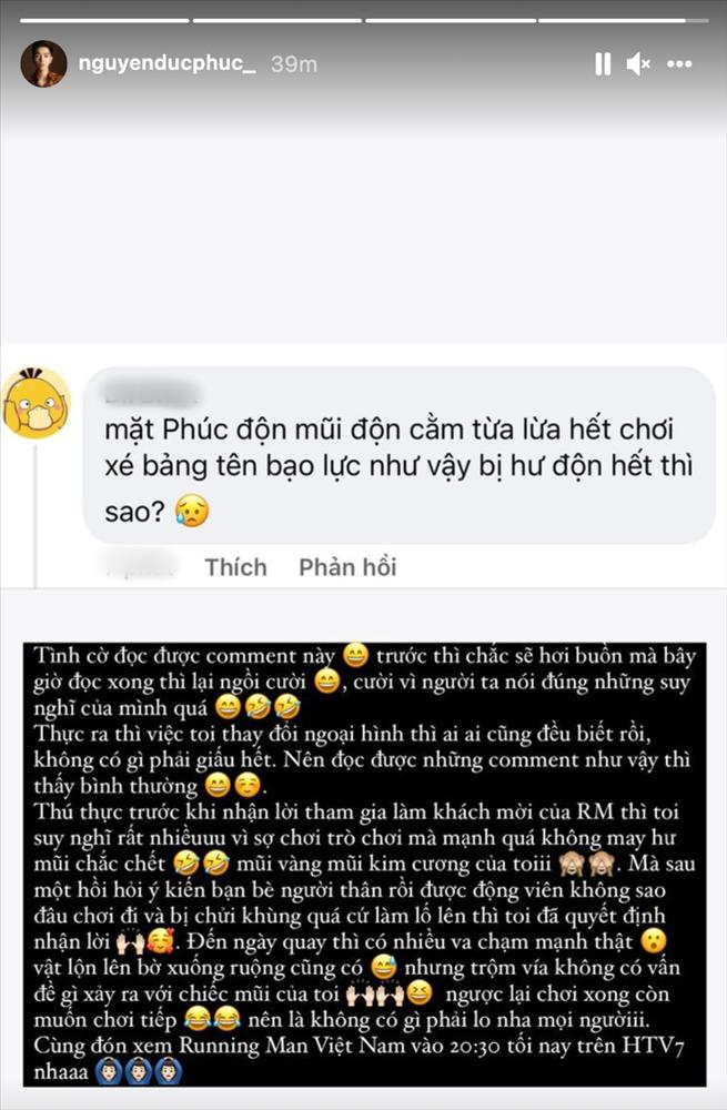 Đức Phúc sợ hỏng mặt độn từa lưa vì tham gia Running Man-3