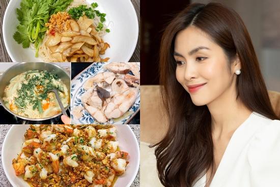 Tăng Thanh Hà ăn gì mùa dịch?