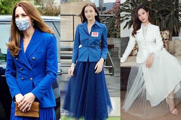 Công nương Kate đẹp hút hồn với váy kẻ caro chưa tới 500 nghìn-7