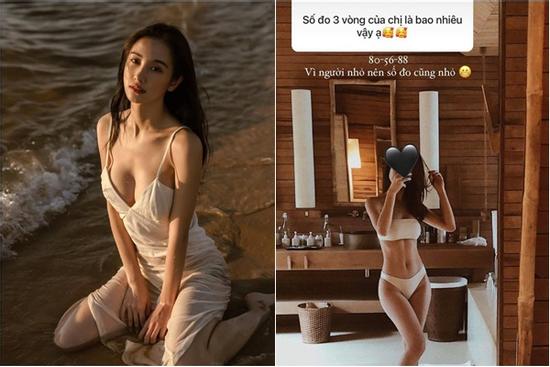 Jun Vũ 'độ' vòng 1 nặng trĩu nhưng số đo chỉ 80cm như người lép?