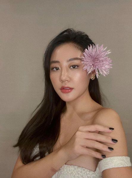 Không nhận ra Văn Mai Hương tuổi 27, tưởng Jisoo phiên bản Việt!-4