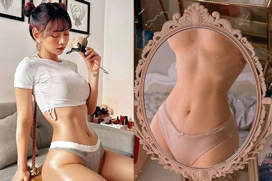 Lê Bống uốn éo show vòng 1 thả rông, fans mắng 'mặc áo vào'