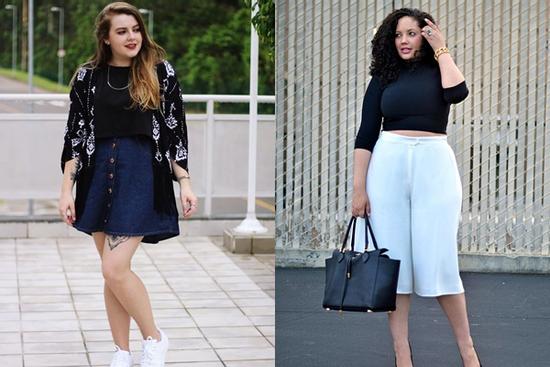 Bí quyết phối đồ giúp nàng mũm mĩm trở nên thon thả