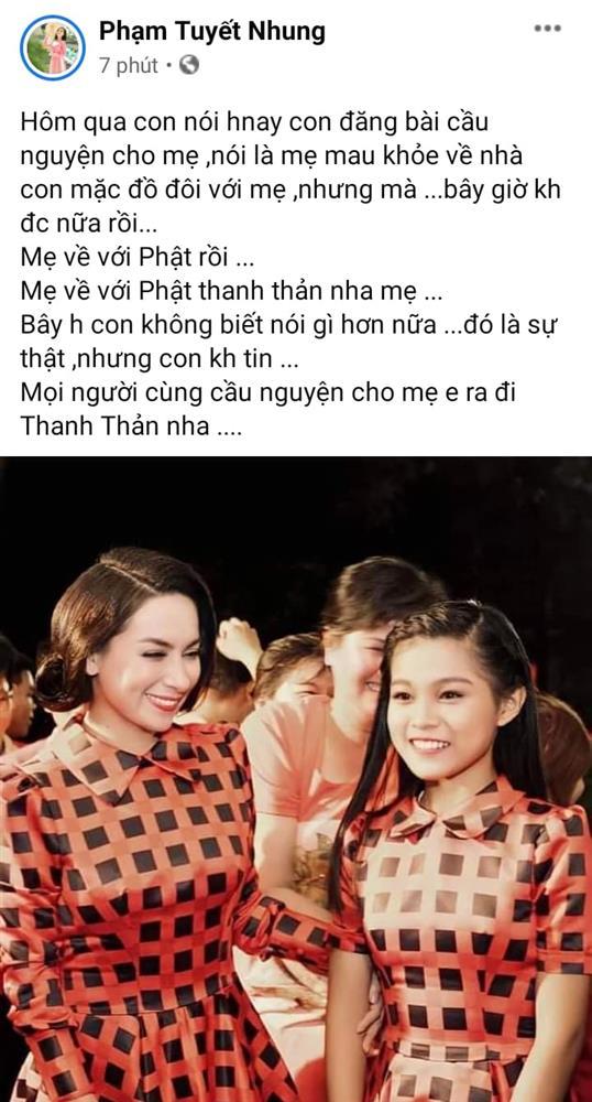 Con ruột thay ảnh để tang Phi Nhung, đàn con nuôi khóc nghẹn-6