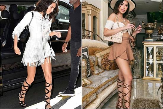 Em chồng Hà Tăng sành điệu với style chiến binh giống Kendall Jenner