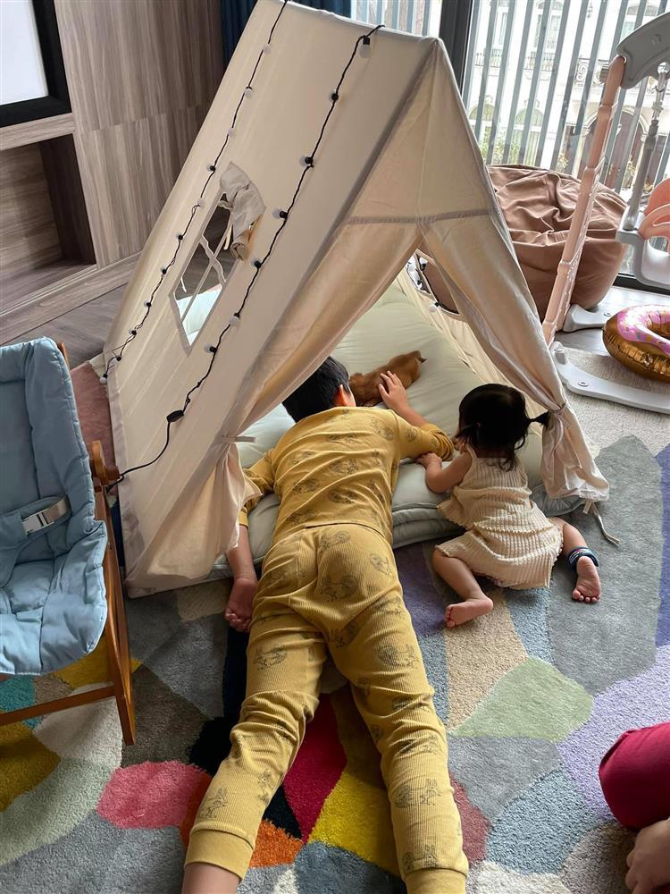 Choáng ngợp khu vui chơi tại gia của các con Cường Đô La-4