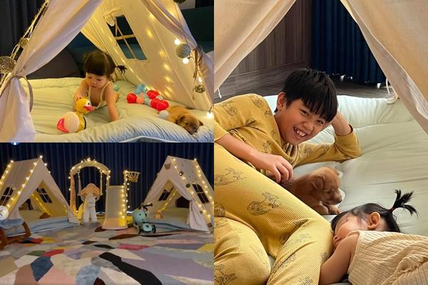 Cường Đô La hát, con gái SuChin ngỡ ngàng ngơ ngác bật ngửa-3