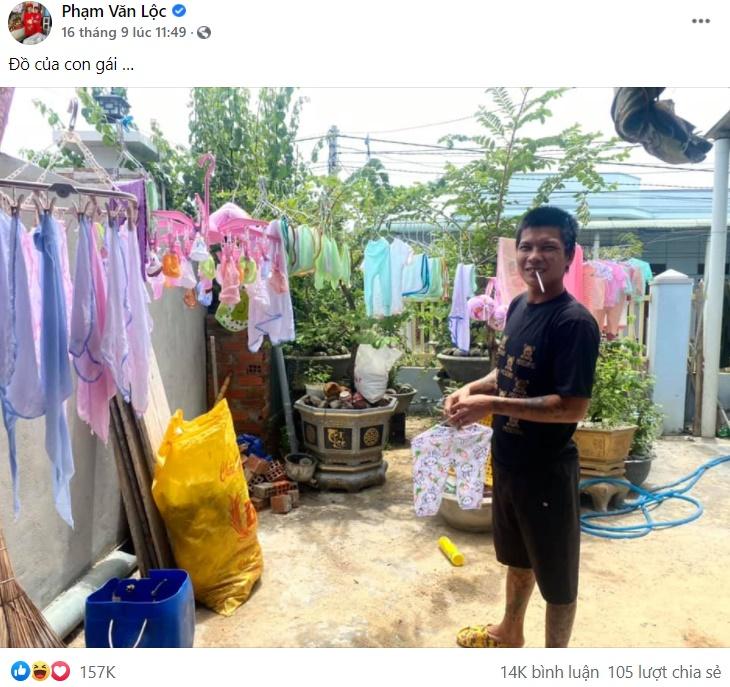 Vợ sinh con, Lộc Fuho nói 5 chữ hút 394 nghìn cảm xúc-4