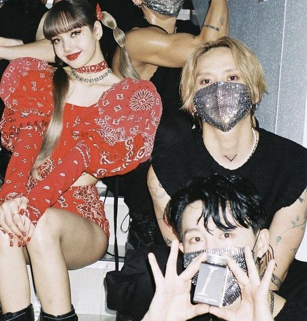 Bạn trai HyunA và cầu thủ Son Heungmin đi làm dancer cho Lisa?-1