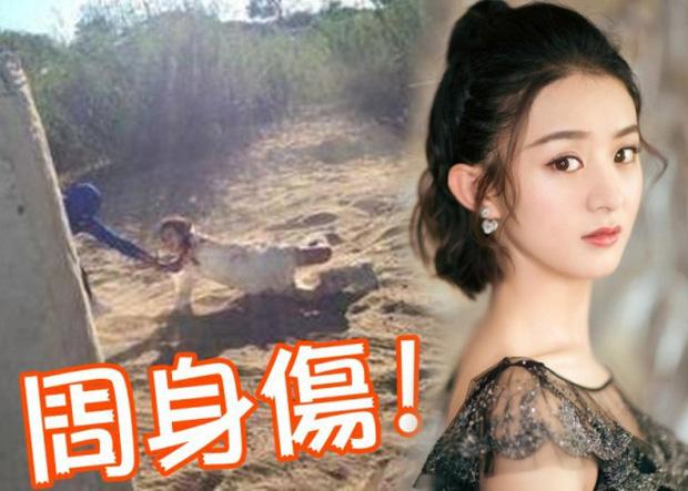 Triệu Lệ Dĩnh rất ít diện đầm sexy vì 1 khuyết điểm dễ lộ vùng lưng-6