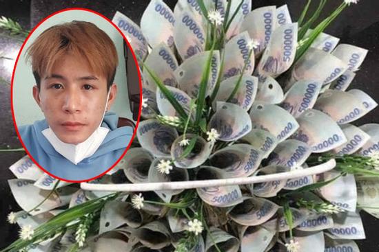 Khách đặt bó hoa 25 triệu bằng tờ 500k tặng mẹ, shop bị cướp trắng