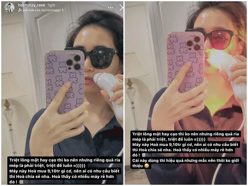 Hòa Minzy ngốn 10 triệu sắm máy triệt lông, từng thâm vùng kín-3