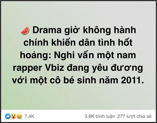 Nam rapper lên tiếng về nghi vấn yêu đương bé gái 10 tuổi-1