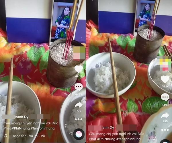 Người hâm mộ lập bàn cúng Phi Nhung bị chỉ trích đã dốt lại ác-1