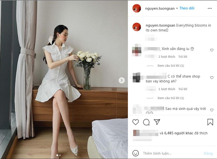 Á hậu Tường San tái xuất, soi hoài không thấy dấu hiệu sinh nở-1