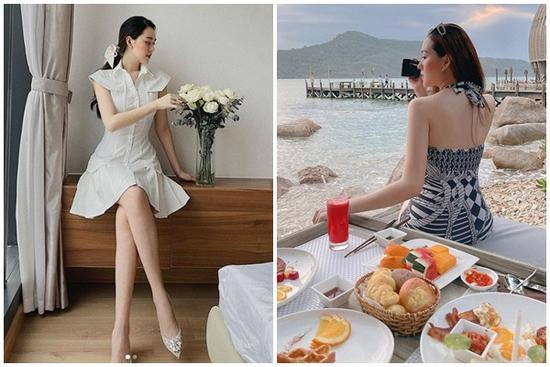 Á hậu Tường San tái xuất, soi hoài không thấy dấu hiệu sinh nở