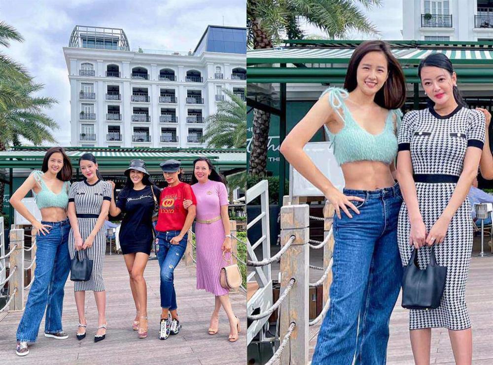 Từng lên cân vù vù, Mai Phương Thúy khéo giấu dáng với quần jeans-11