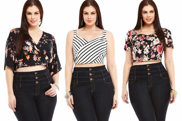 Cách phối đồ với quần jeans giúp nàng mập hack dáng thon thả-2