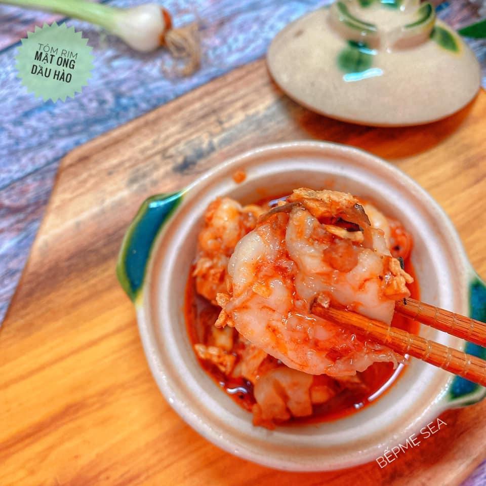 Mách bạn cách làm món tôm rim mật ong dầu hào-3