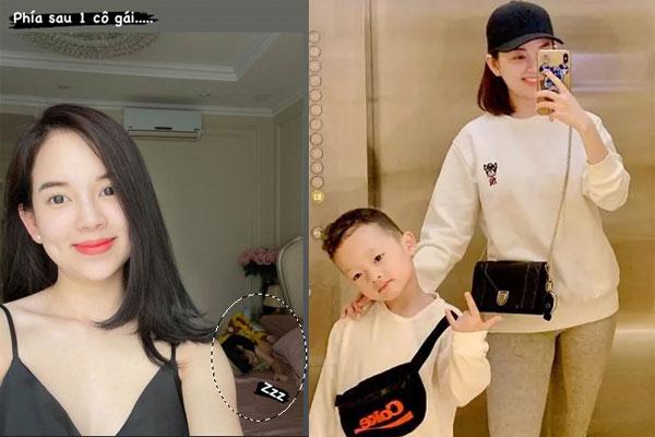 Hiếm khi mẹ Ly Kute cho lên sóng, bé Khoai Tây càng lớn càng cao-6