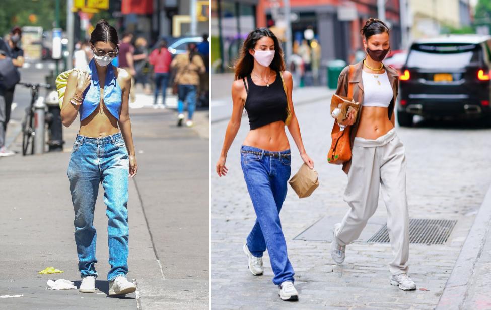 Quần jeans cạp trễ, mũ tài xế trở lại-5