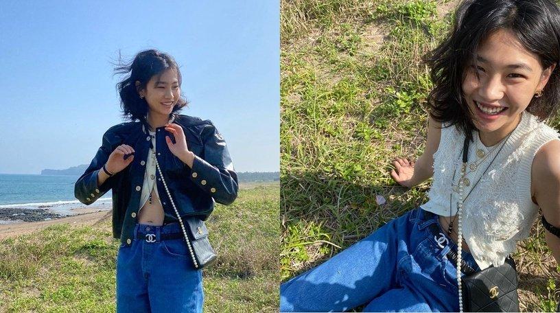 Nàng vai hẹp học ngay công thức mix đồ của mỹ nhân Squid Game-1