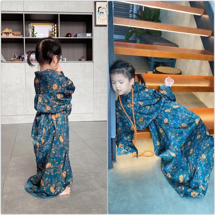 Lê Phương tiền đình vì con gái biến áo của mẹ thành đủ kiểu váy-3