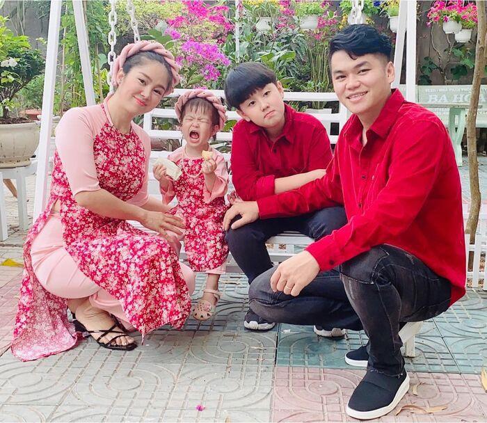 Lê Phương tiền đình vì con gái biến áo của mẹ thành đủ kiểu váy-7