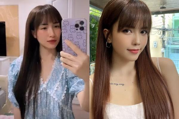 Ngốn 8 triệu mua tóc giả Hòa Minzy lột xác tưởng Thiều Bảo Trâm  2sao
