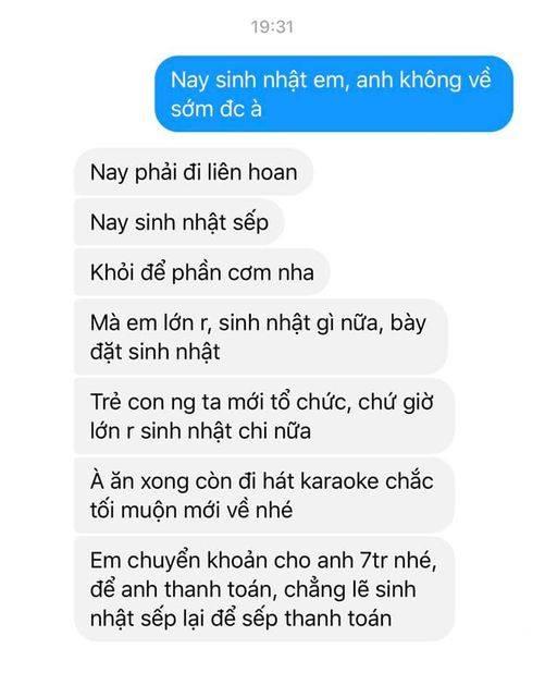 Chồng thờ ơ, lạnh nhạt ngày sinh nhật vợ vì bận đi với sếp nữ-2