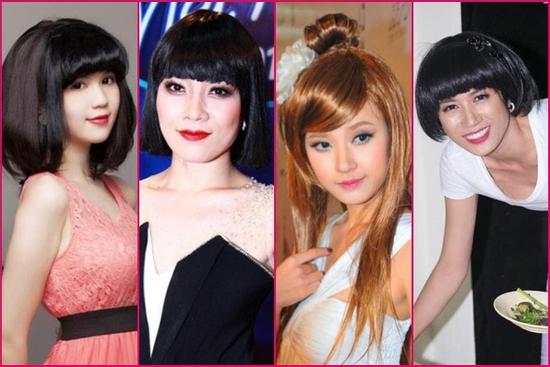 Mỹ nhân Việt làm điệu với tóc giả, ai ngờ xấu gì mà xấu thế