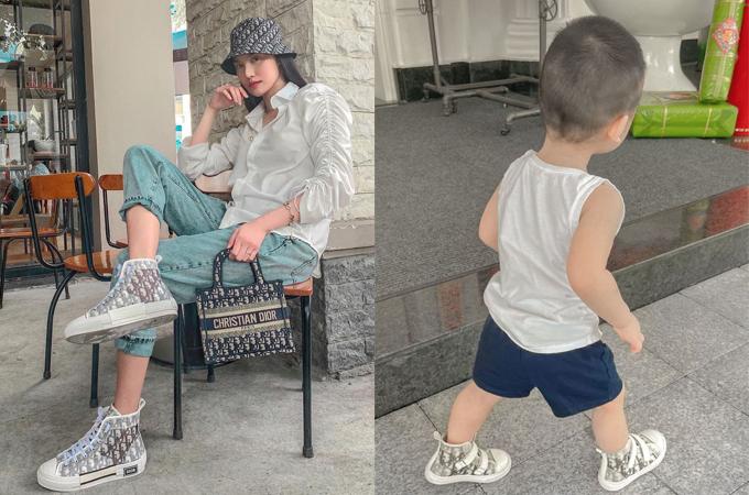Đồ đôi xa xỉ của mẹ con sao Việt-6