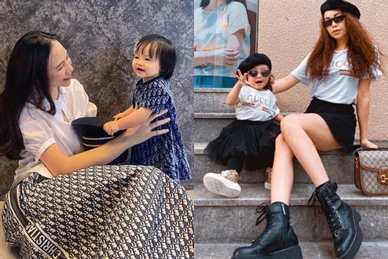 Đồ đôi xa xỉ của mẹ con sao Việt