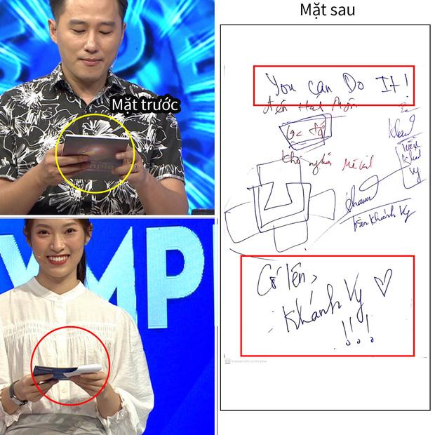 Bí ẩn tờ giấy Khánh Vy cầm khi làm MC Đường Lên Đỉnh Olympia-3