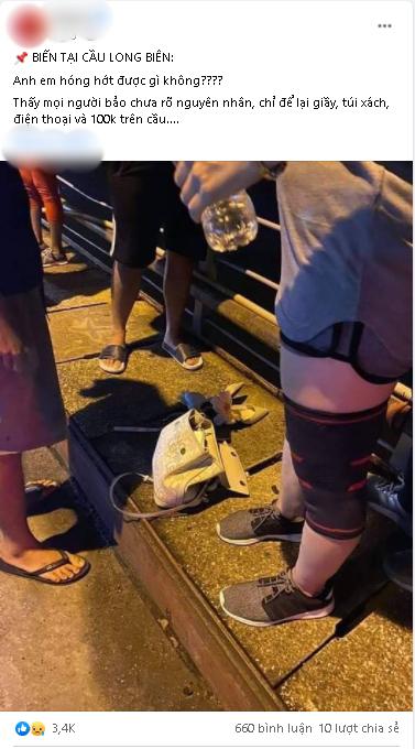 Nghi vấn cô gái để lại tư trang, gieo mình xuống sông Hồng-1