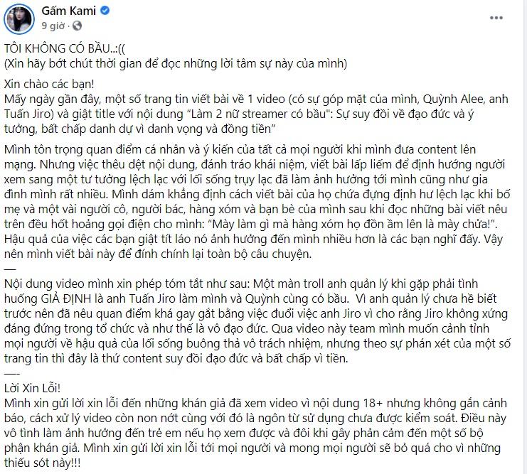 Đôi bạn thân làng streamer có thai với cùng một người?-3