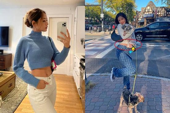 Chi Pu diện áo hở eo làm rõ tin đồn sang Mỹ sinh con trong 1 nốt nhạc