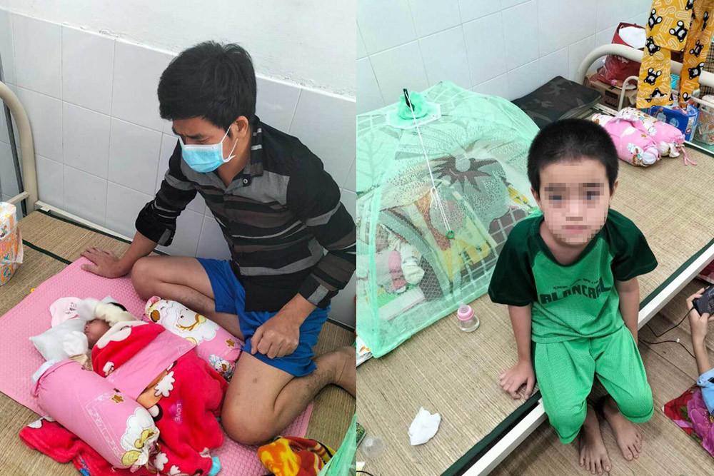 Sản phụ gọi điện cho chồng trong Ranh Giới không thể về với các con-1