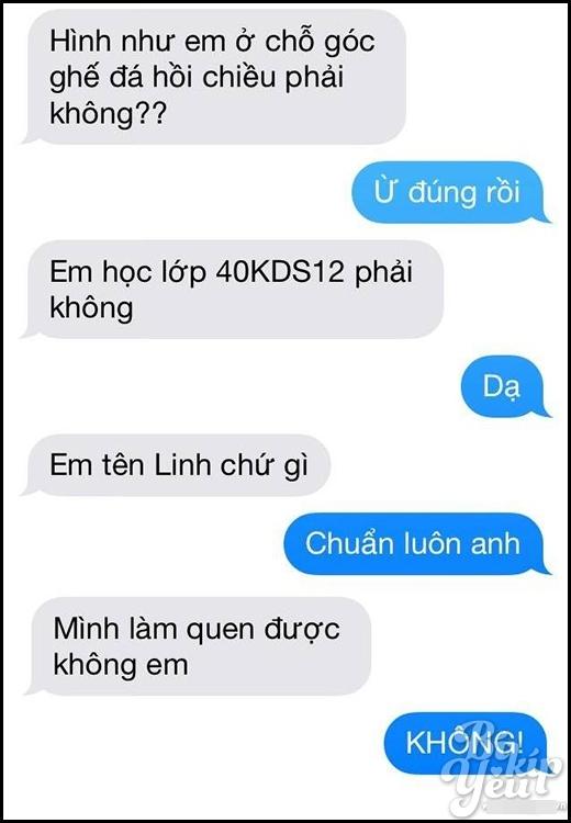 Khi được trai nhắn tin làm quen nhưng bạn lại cố tỏ ra sang chảnh!-1